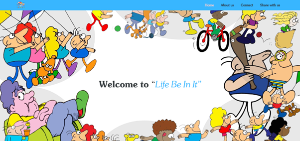 life be in it website